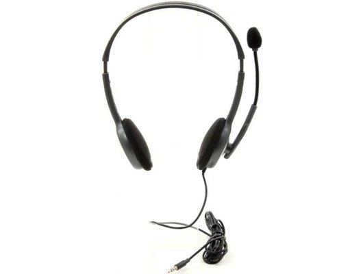 Наушники с микрофоном проводные Logitech Stereo Headset H111 Black